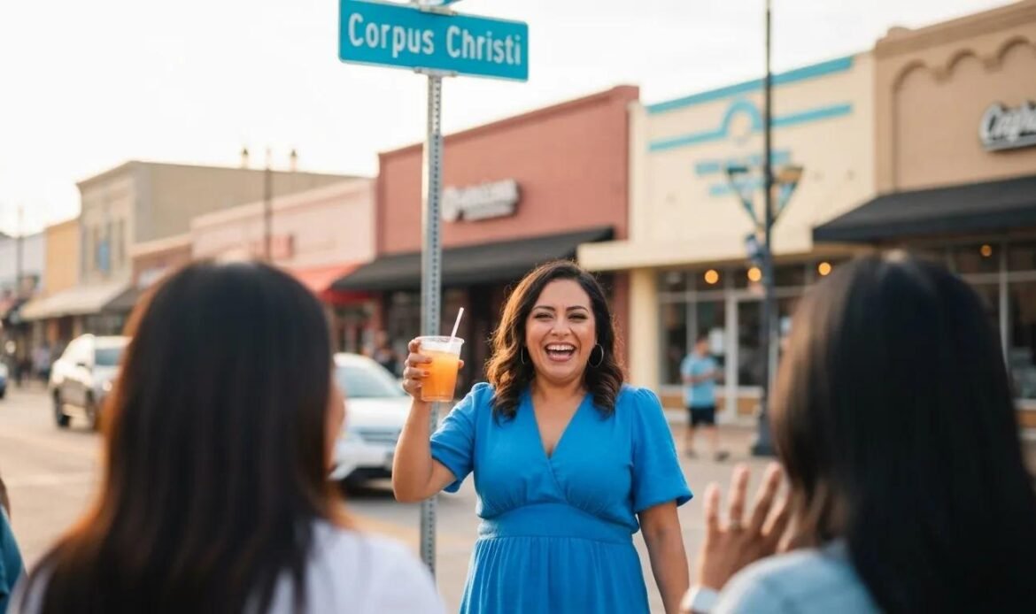 Local business owner celebrating success in Corpus Christi, illustrating the impact of digital marketing